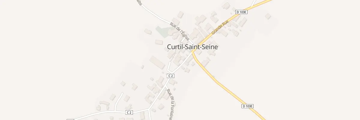 Plan du 5024 Grande Rue à Curtil-Saint-Seine