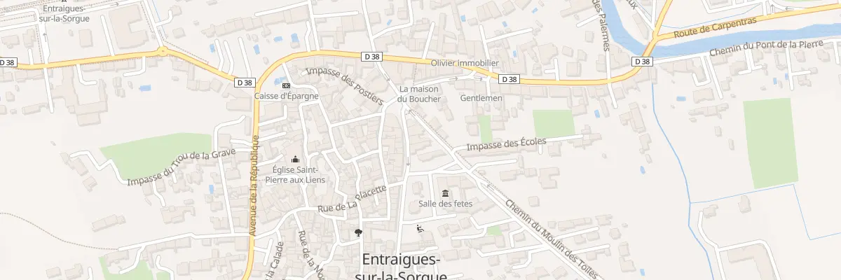 Plan du 25 Rue du 19 Mars 1962 à Entraigues-sur-la-Sorgue