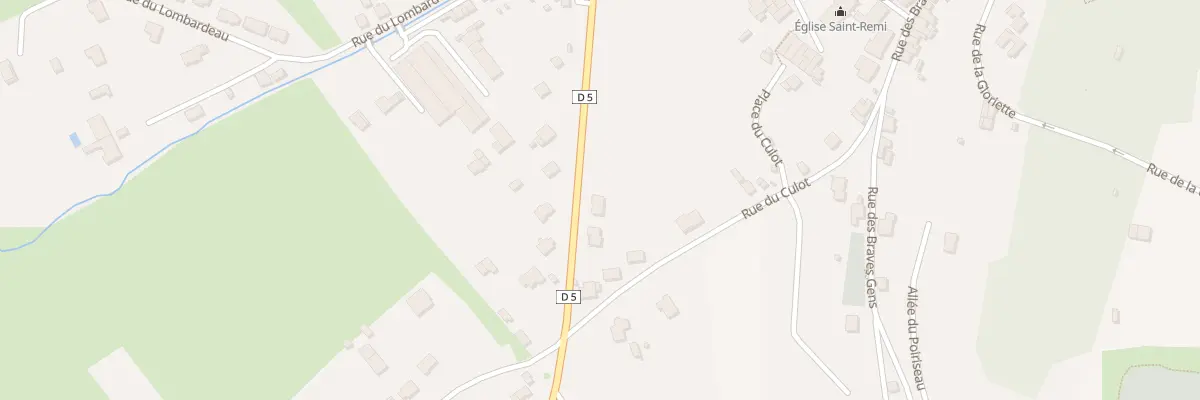Plan du 9 Rue Charles de Gaulle à Floing