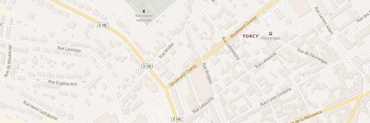Plan du 12 Bd Chanzy à Sedan