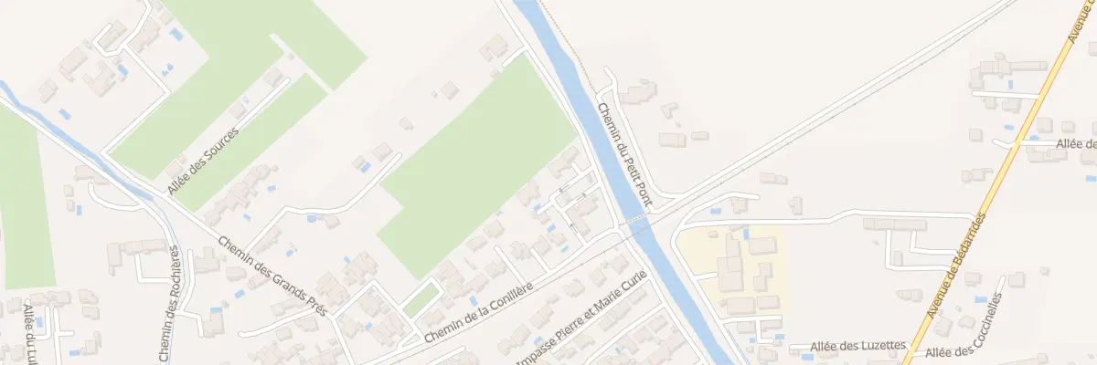 Plan du 1 Av des Palermes à Entraigues-sur-la-Sorgue