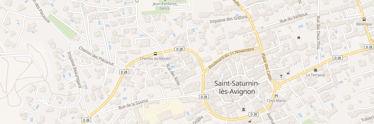 Plan du 70 Rue des Aires à Saint-Saturnin-lès-Avignon