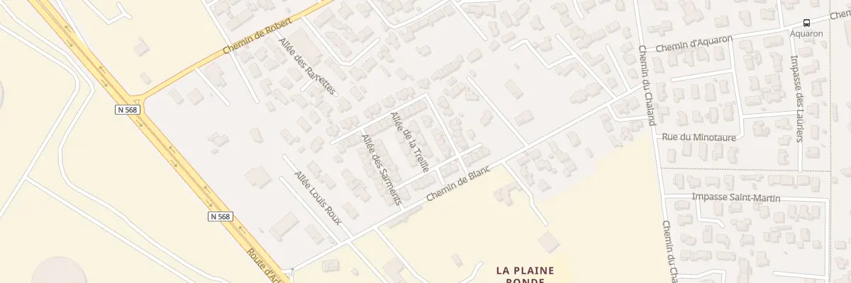 Plan du 30 All de la Treille à Fos-sur-Mer