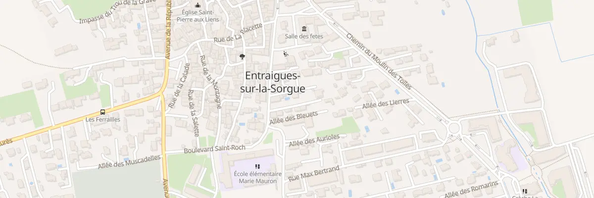 Plan du 5268 La Luzerne à Entraigues-sur-la-Sorgue