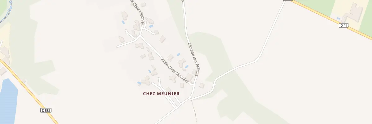 Plan du 5005 Chez Meunier à Estrablin