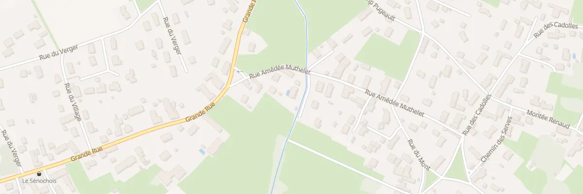 Plan du 12 Rue Amédée Muthelet à Sassenay