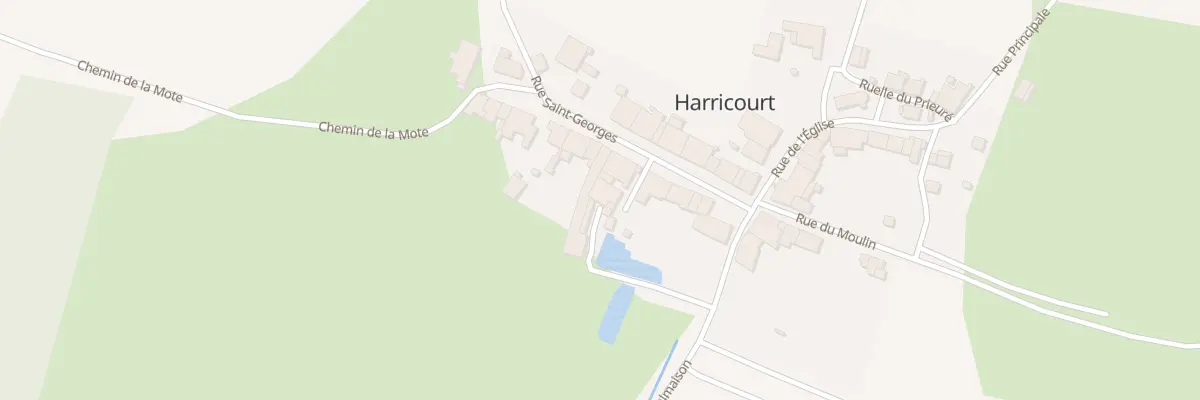 Plan du 5 Rue Saint Georges à Harricourt