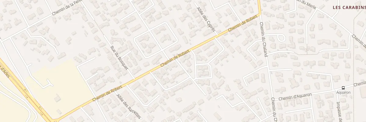 Plan du 255 Che de Robert à Fos-sur-Mer