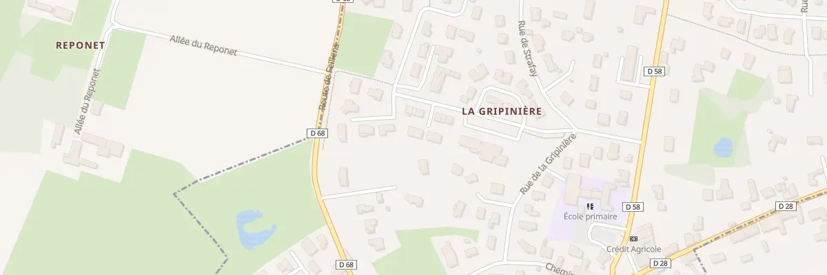 Plan du 290C Rue Francois d’Urfe à Bâgé-le-Châtel