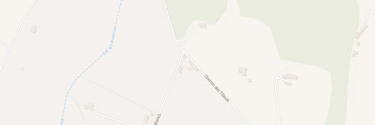 Plan du 543 Che des Champs Blancs à Montéléger