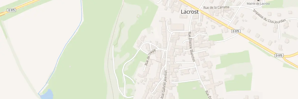 Plan du 5013 Rue de l’Haye à Lacrost