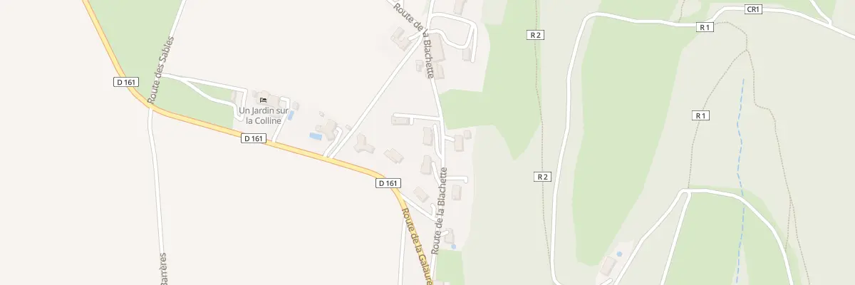 Plan du 165 Rte de la Blachette à Claveyson