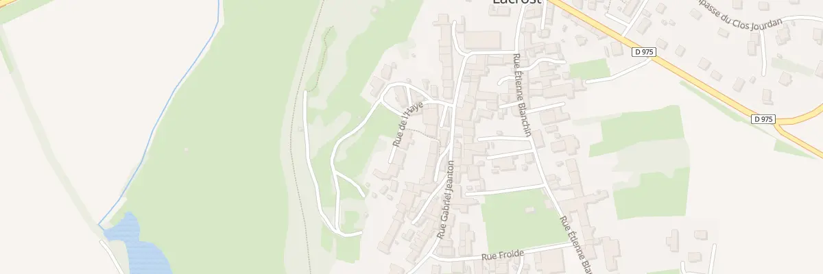 Plan du 5033 Rue de l’Haye à Lacrost