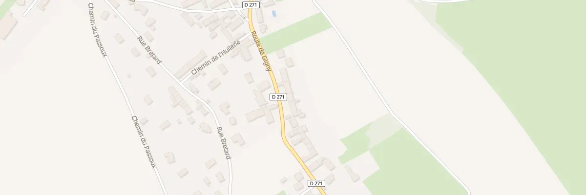 Plan du 45 Rte de Gigny à Marnay
