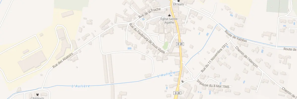Plan du 5320 Les Grandes Terres à Grillon