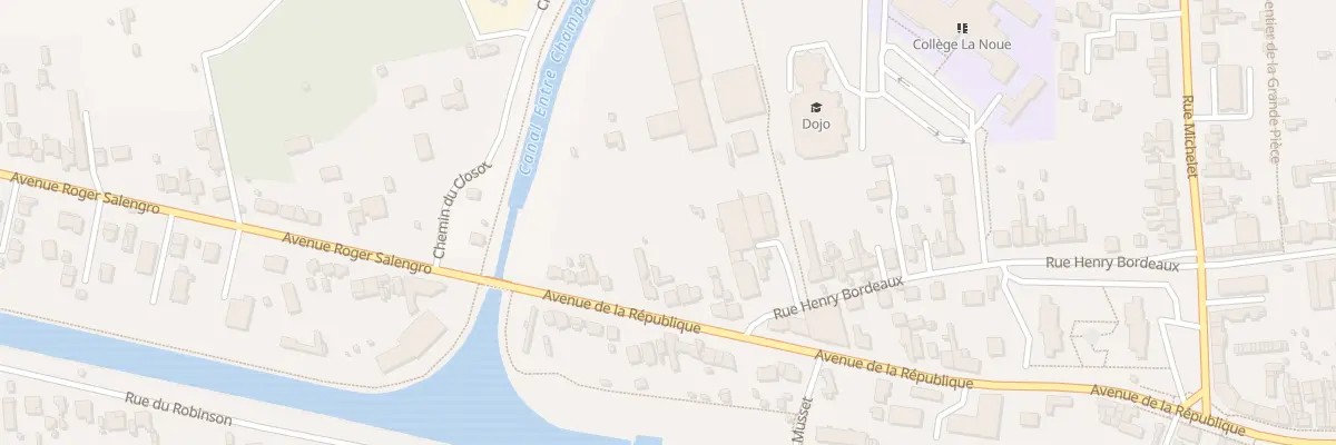 Plan du 778Q Av de la République à Saint-Dizier