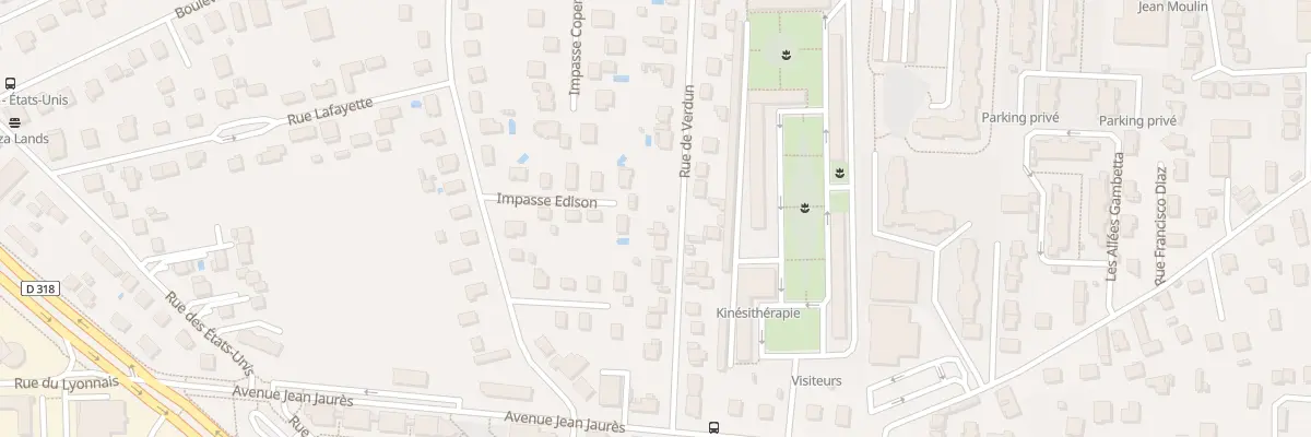 Plan du 18 Rue de Verdun à Saint-Priest