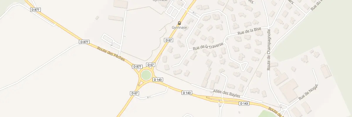 Plan du 12 Rue du Vent du Midi à Châteauneuf-sur-Isère
