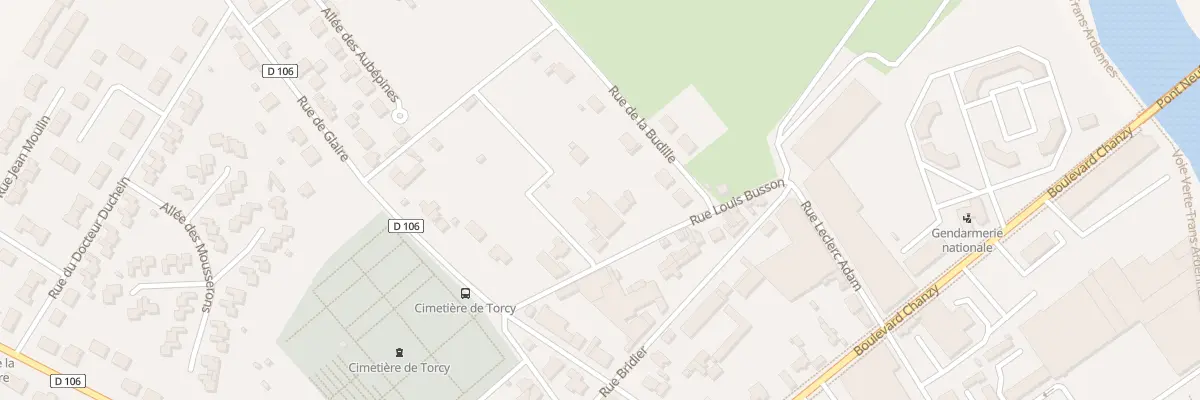 Plan du 11 Rue Louis Busson à Sedan