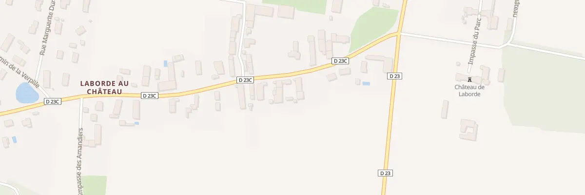 Plan du 7B Rue du General Muteau(Laborde) à Meursanges