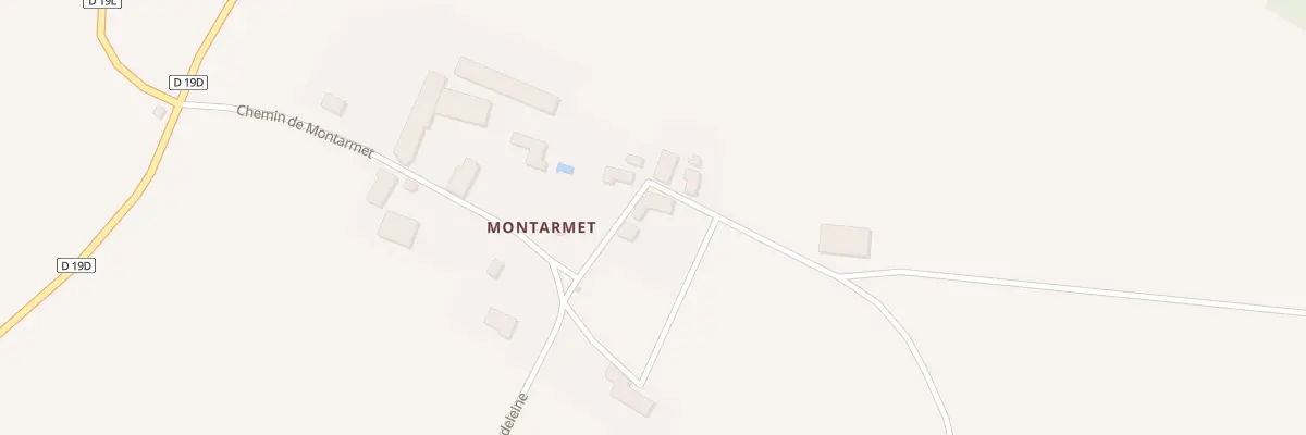 Plan du 5100 Montarmet à Salives