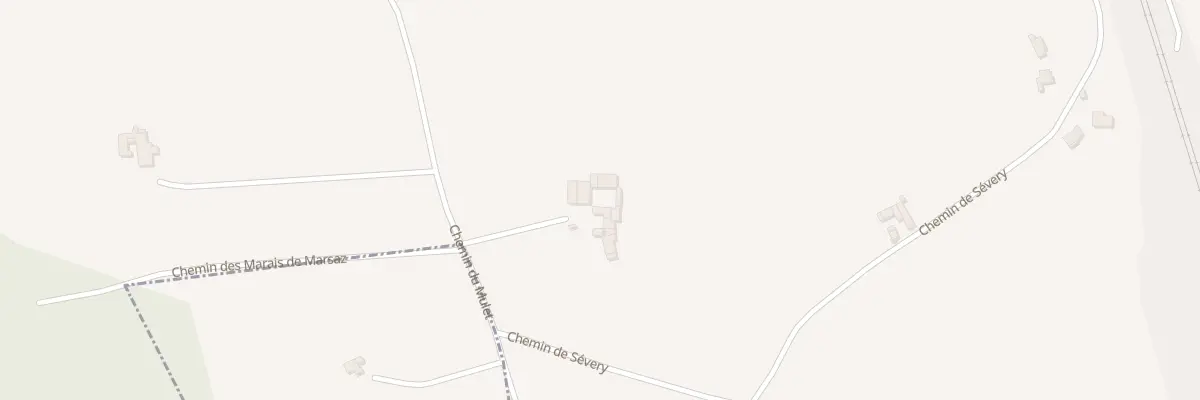 Plan du 975A Che du Mulet à Marsaz