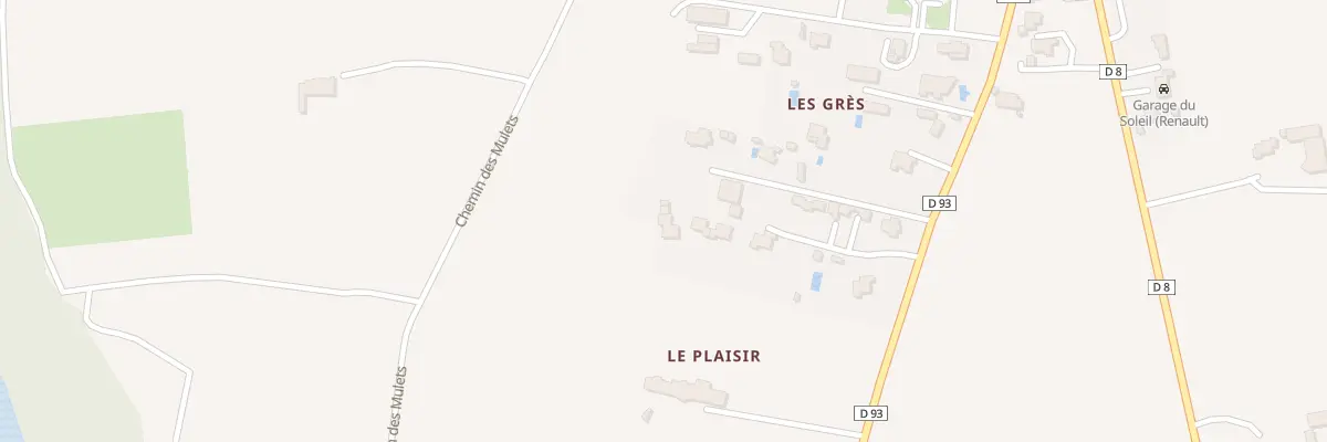 Plan du 5459 Les Gres à Cairanne