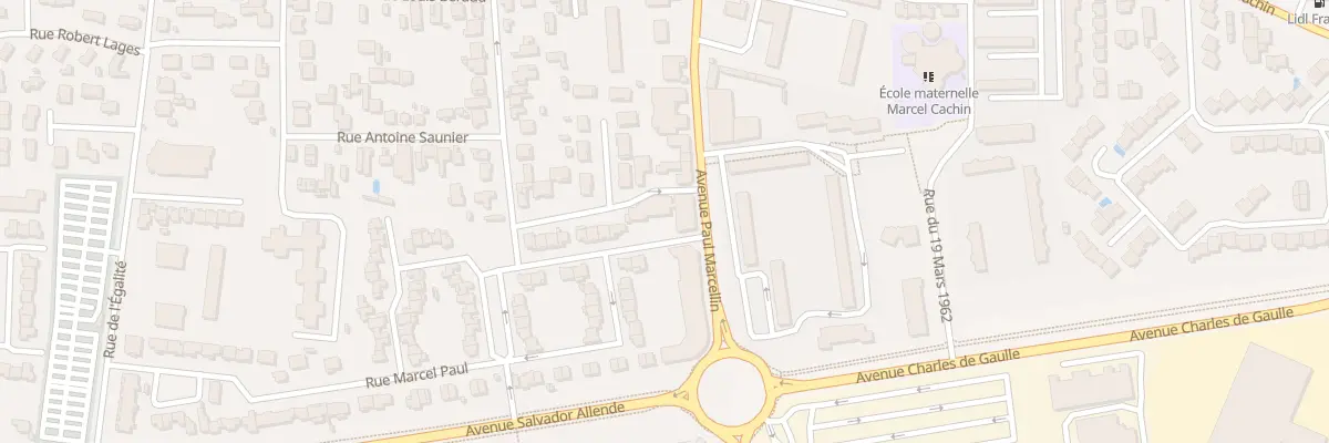 Plan du 50 Rue Jean et Joséphine Peyri à Vaulx-en-Velin