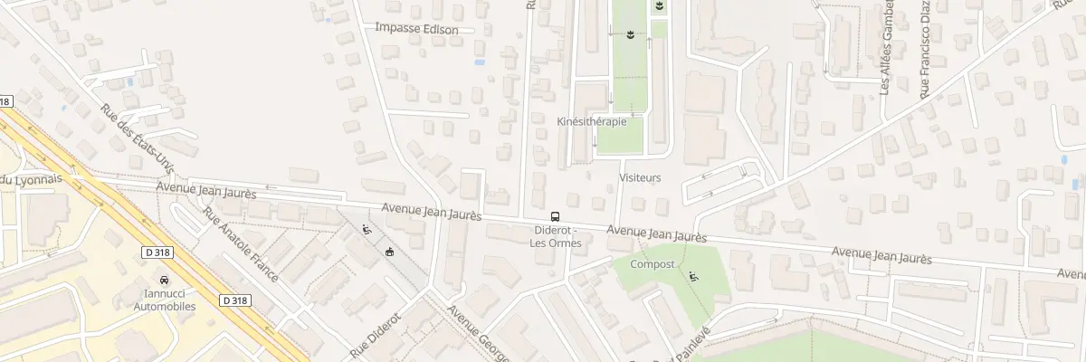 Plan du 35 Rue de Verdun à Saint-Priest