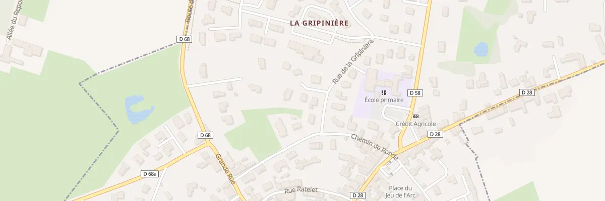Plan du 5179 La Gripiniere à Bâgé-le-Châtel