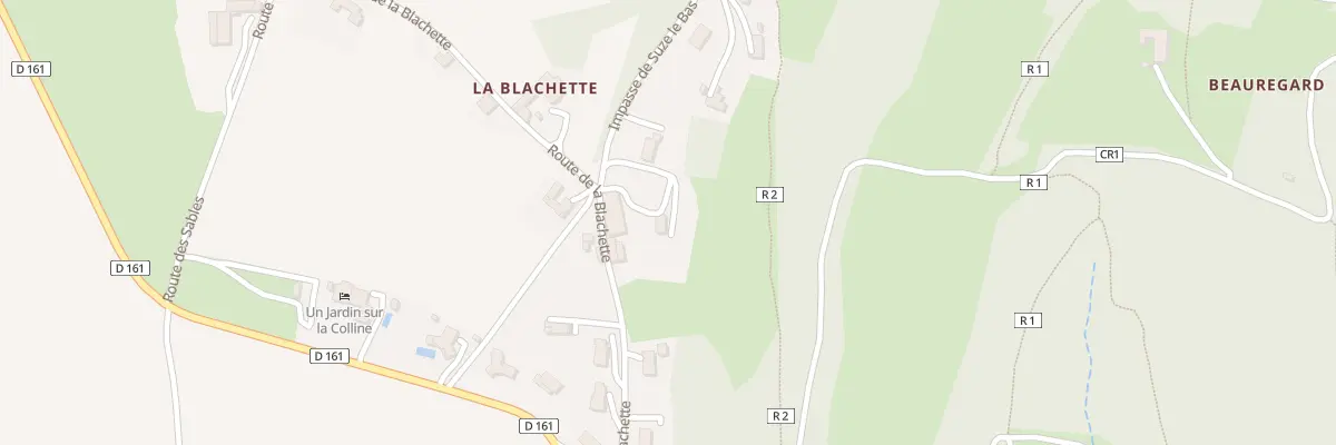 Plan du 10 Imp de Suze le Bas à Claveyson