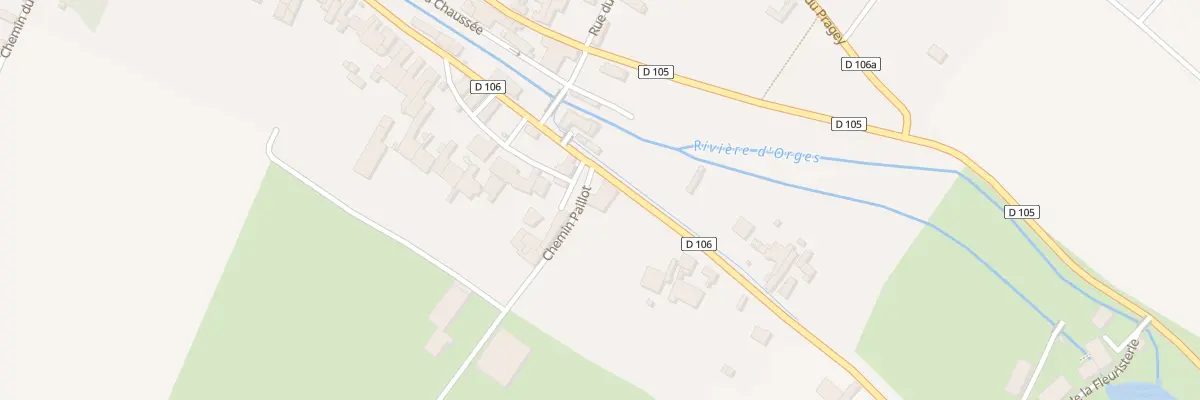 Plan du 2 Rue Neuve aux Chenes à Orges