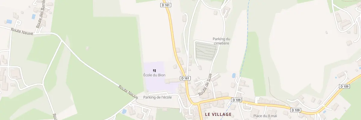 Plan du 5041 Le Village à Claveyson