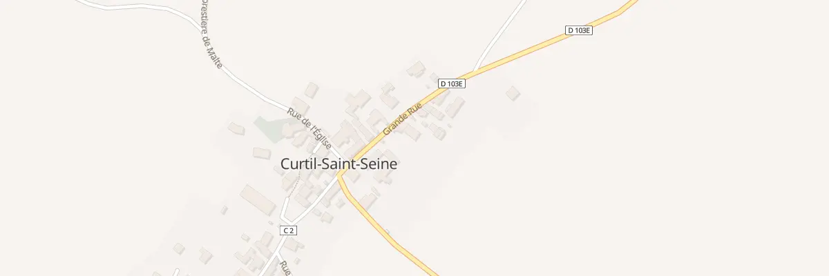 Plan du 5039 Grande Rue à Curtil-Saint-Seine