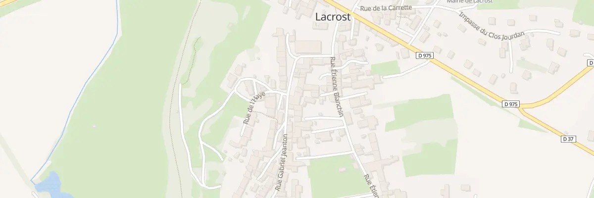 Plan du 5005 Rue Gabriel Jeanton à Lacrost