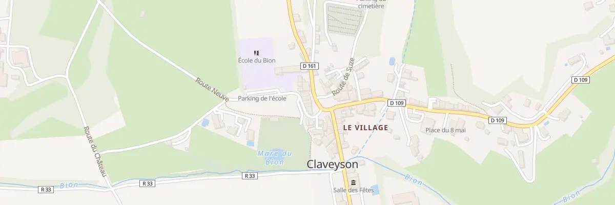 Plan du 4 Pl du Dix Neuf Mars 1962 à Claveyson