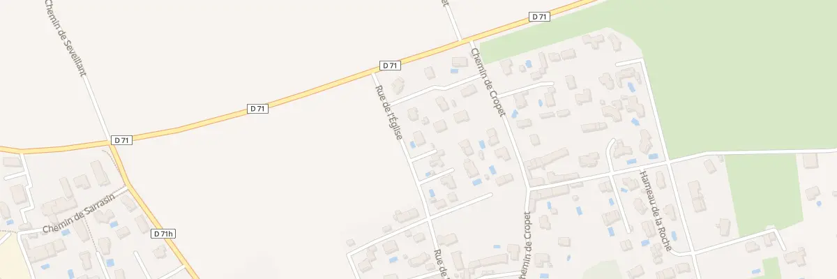 Plan du 26 Rue de l’Église à Neyron