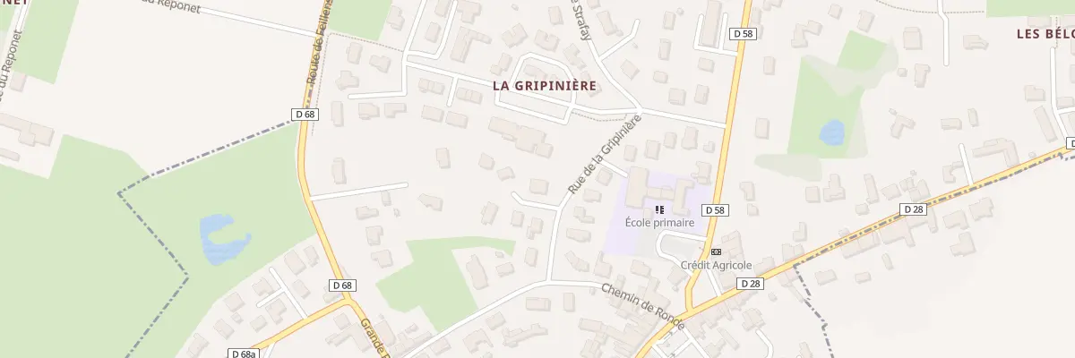 Plan du 5173 La Gripiniere à Bâgé-le-Châtel