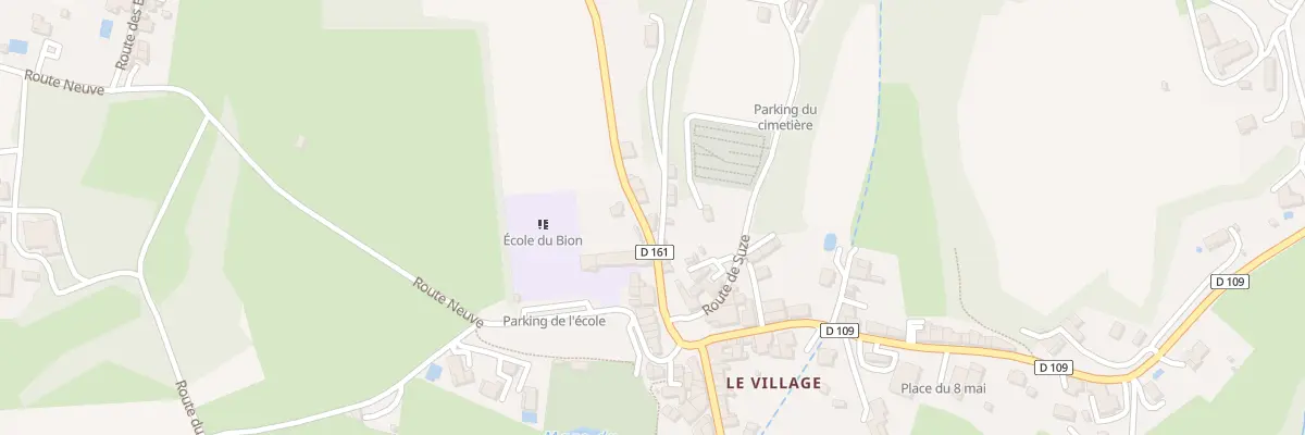 Plan du 50 Rte de la Galaure à Claveyson