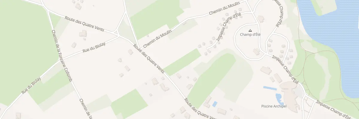 Plan du 900 Rte des Quatre Vents à Reyssouze