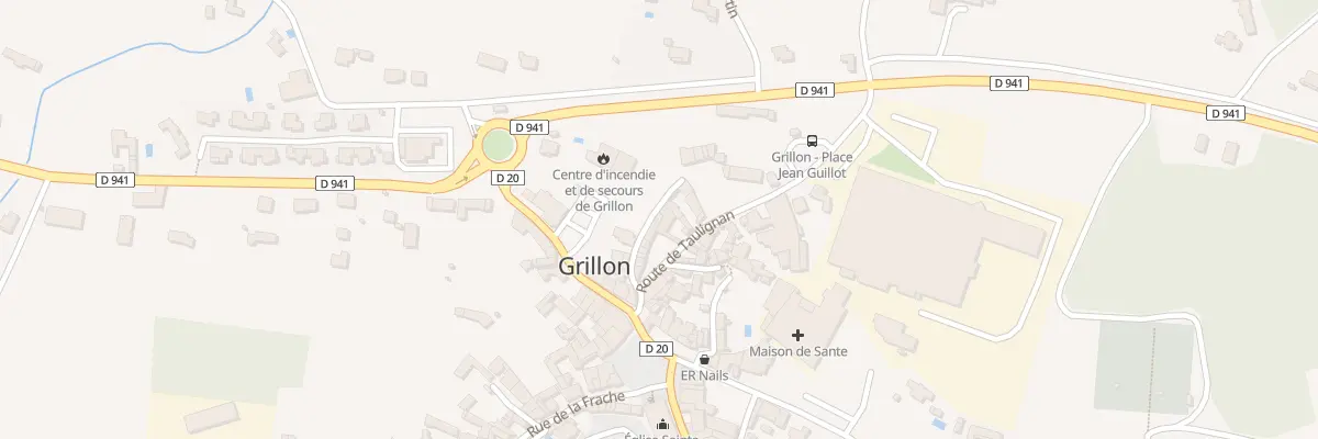 Plan du 5902 La Gare à Grillon