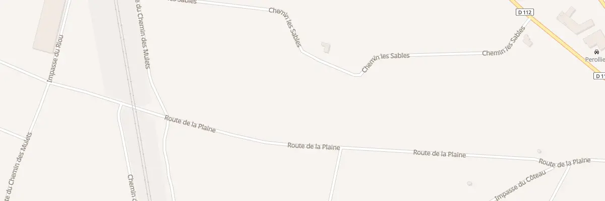 Plan du 401 Che les Sables à Bren