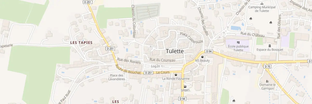 Plan du 11 Rue de Verdun à Tulette