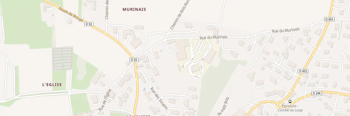 Plan du 110 Rue du Murinais à Épinouze