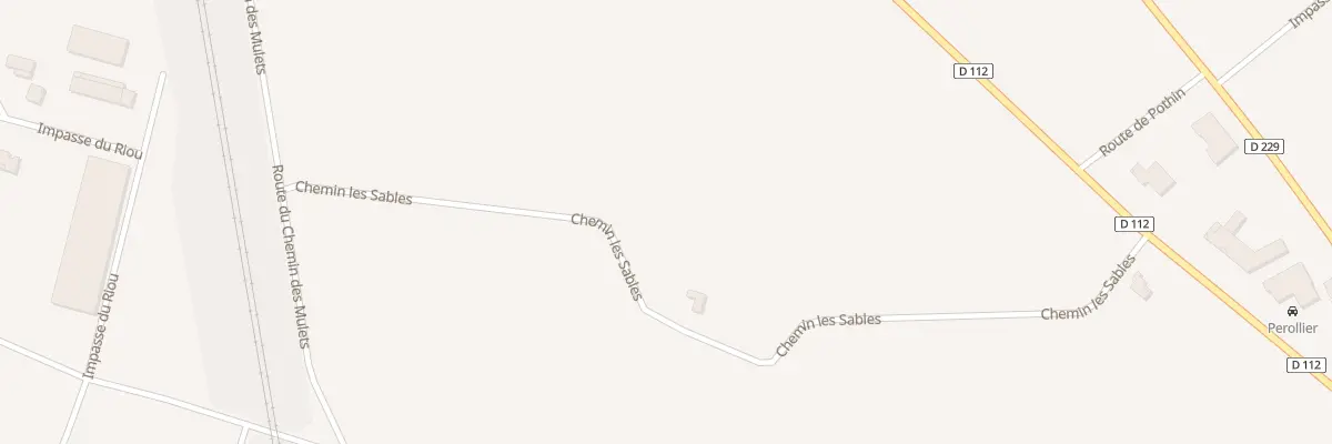 Plan du 400 Che les Sables à Bren