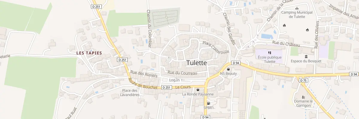 Plan du 2 Rue Vieille Cité à Tulette