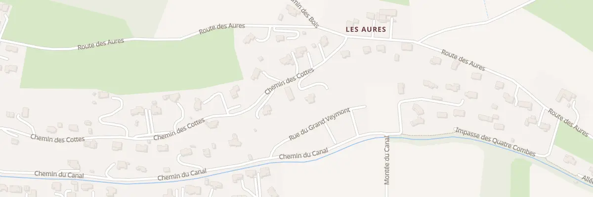 Plan du 5555 Cottes à Allex