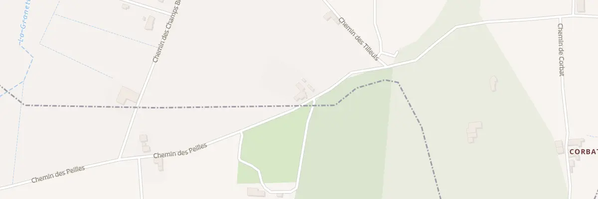 Plan du 5361 Les Peilles Ouest à Étoile-sur-Rhône