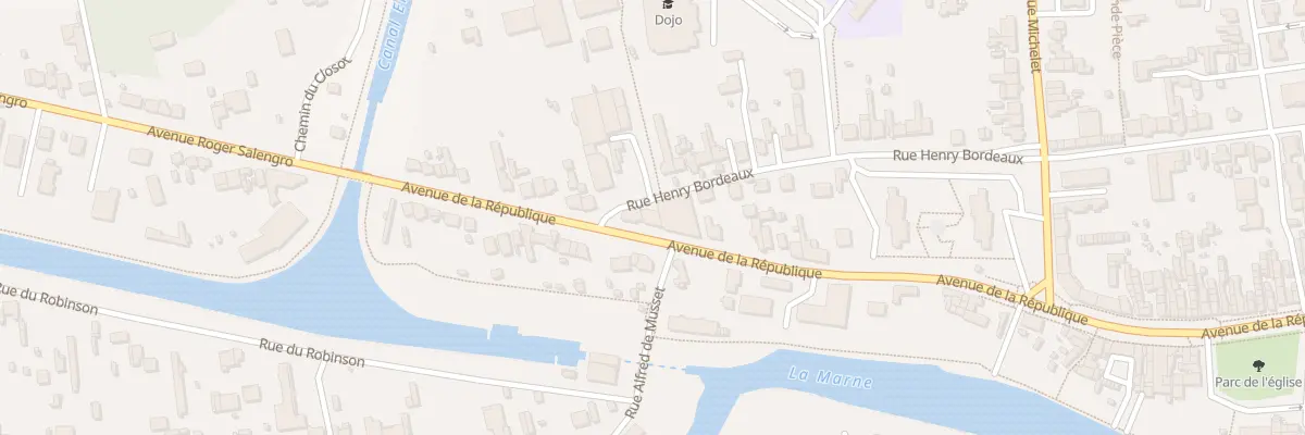 Plan du 776 Av de la République à Saint-Dizier