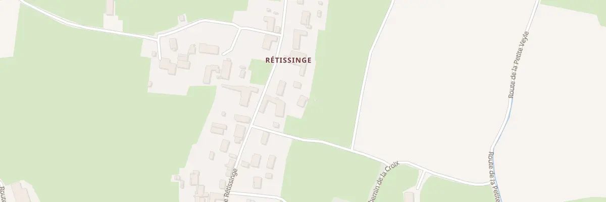 Plan du 2690 Rte de Rétissinge à Biziat
